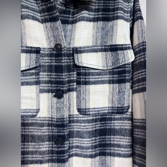 George Plaid Cardigan Jacket Button Down Size Medium - Picture 4 of 7